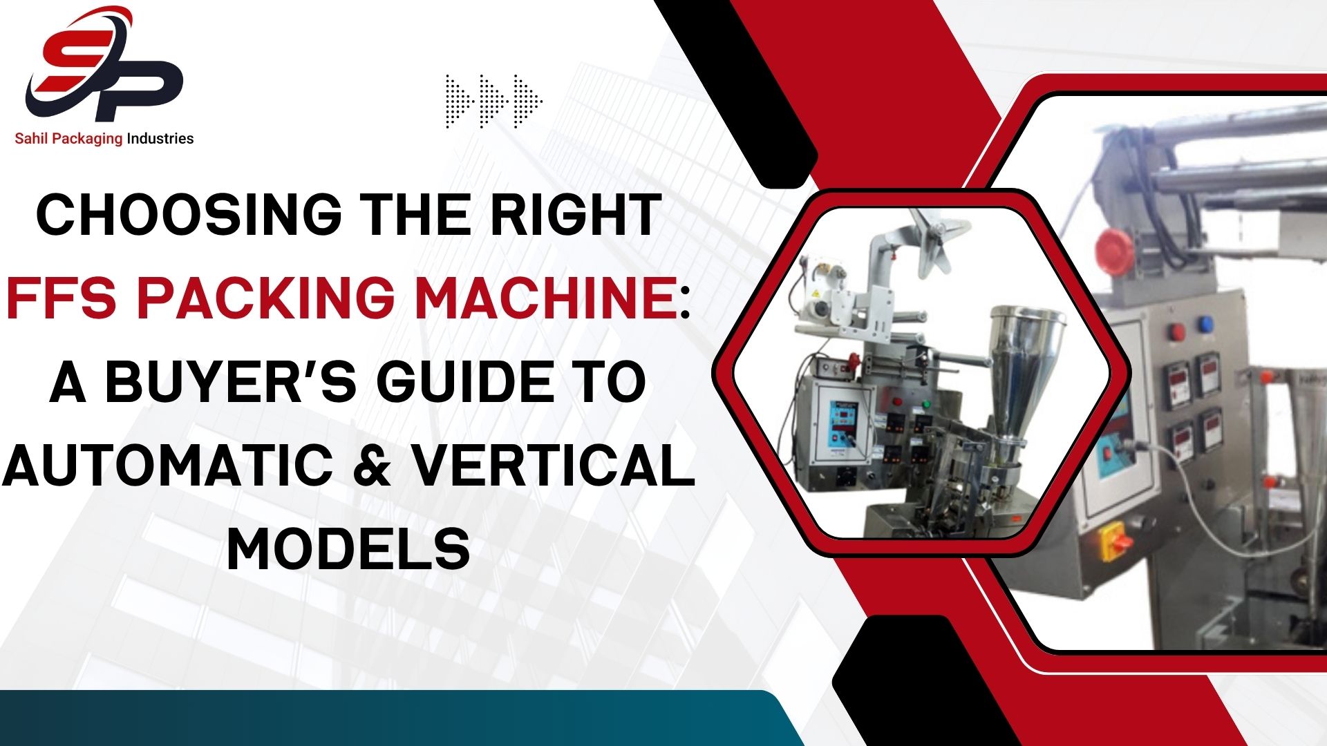 FFS pouch packing machines FFS pouch packing machines